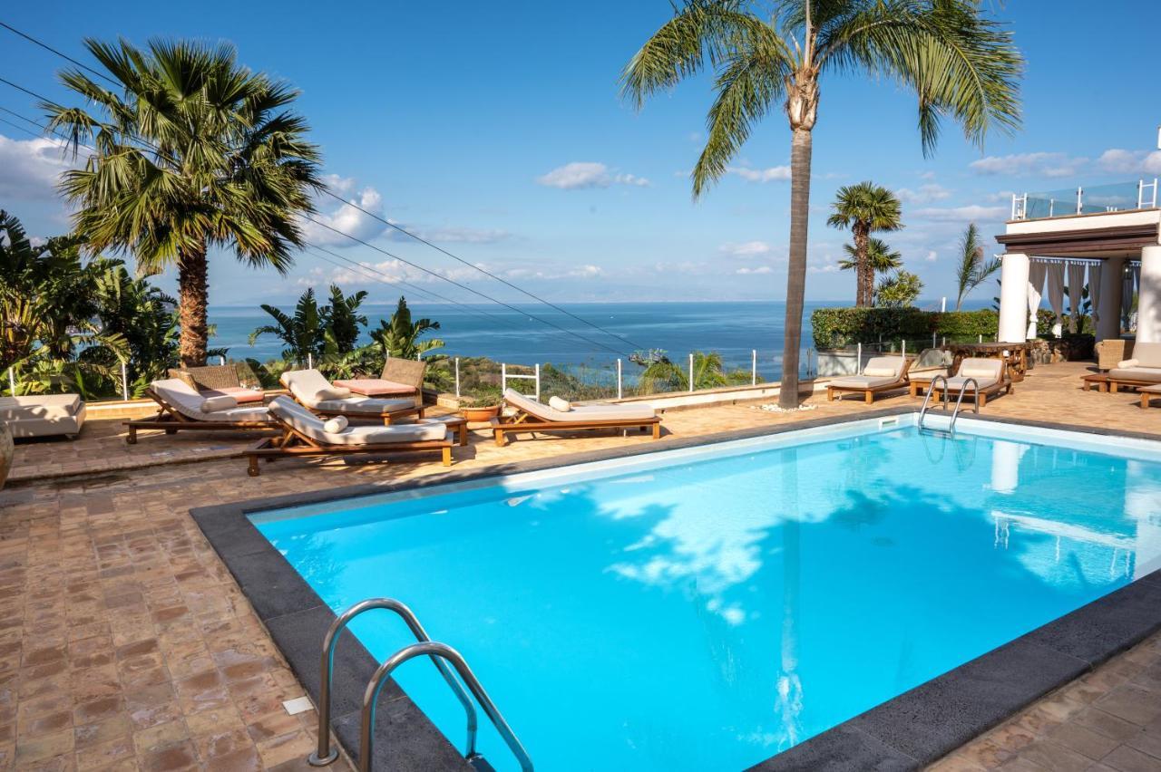 Luxury Taorum Villa With Spectacular Sea Views In Taormine Extérieur photo