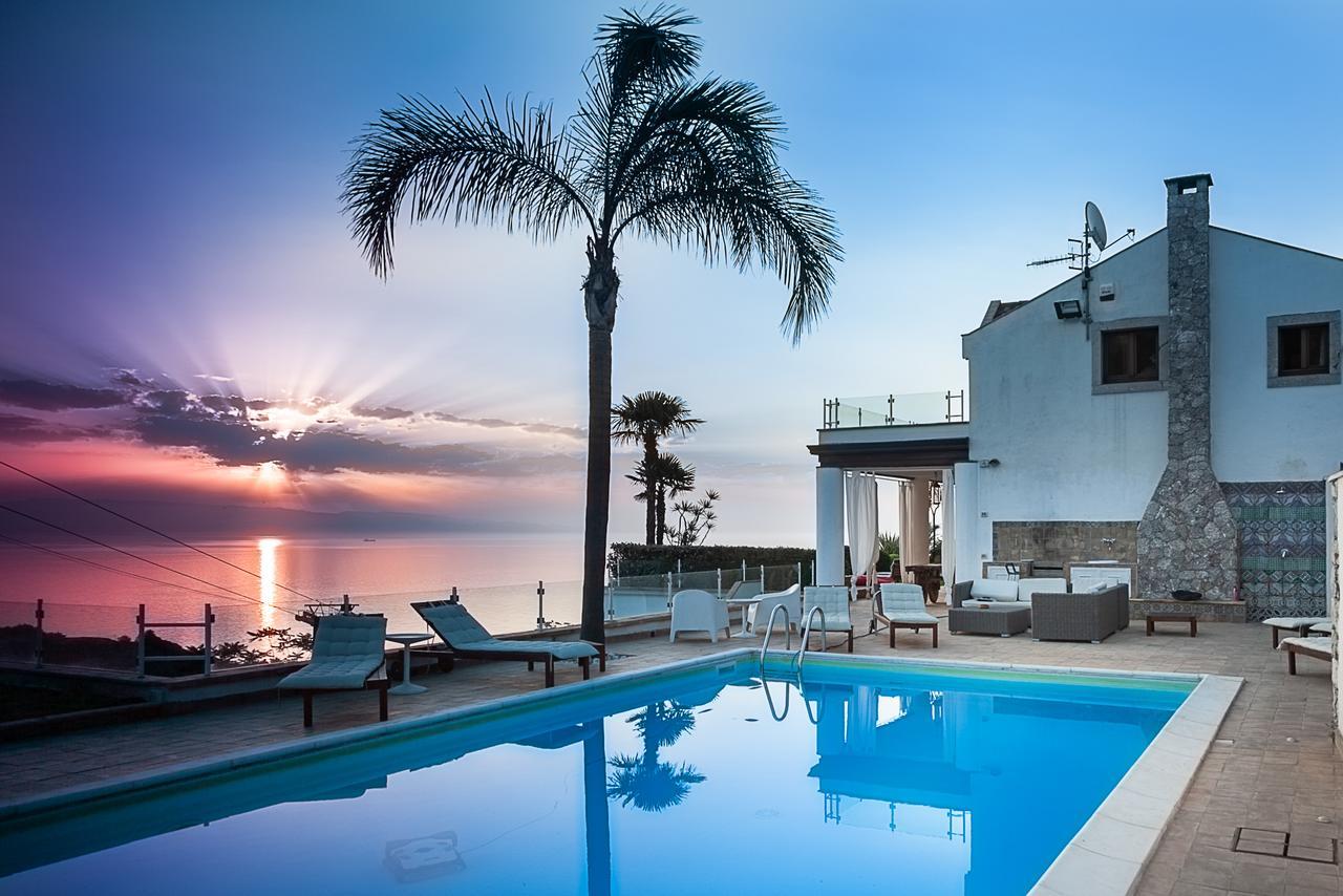 Luxury Taorum Villa With Spectacular Sea Views In Taormine Extérieur photo