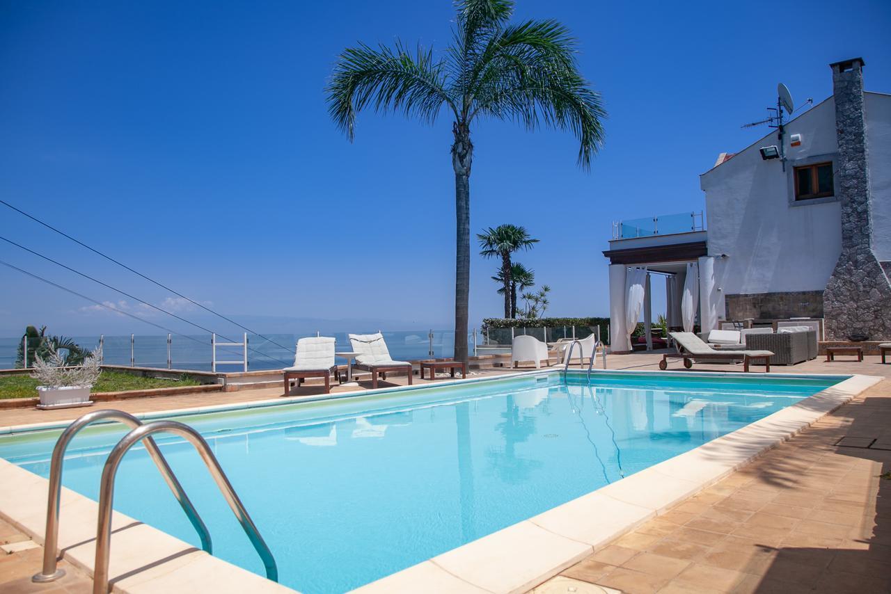 Luxury Taorum Villa With Spectacular Sea Views In Taormine Extérieur photo