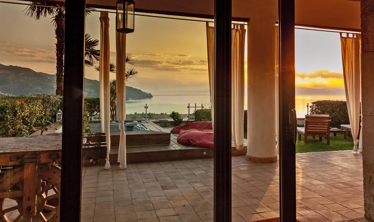 Luxury Taorum Villa With Spectacular Sea Views In Taormine Extérieur photo