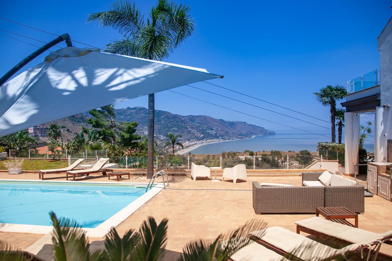 Luxury Taorum Villa With Spectacular Sea Views In Taormine Extérieur photo