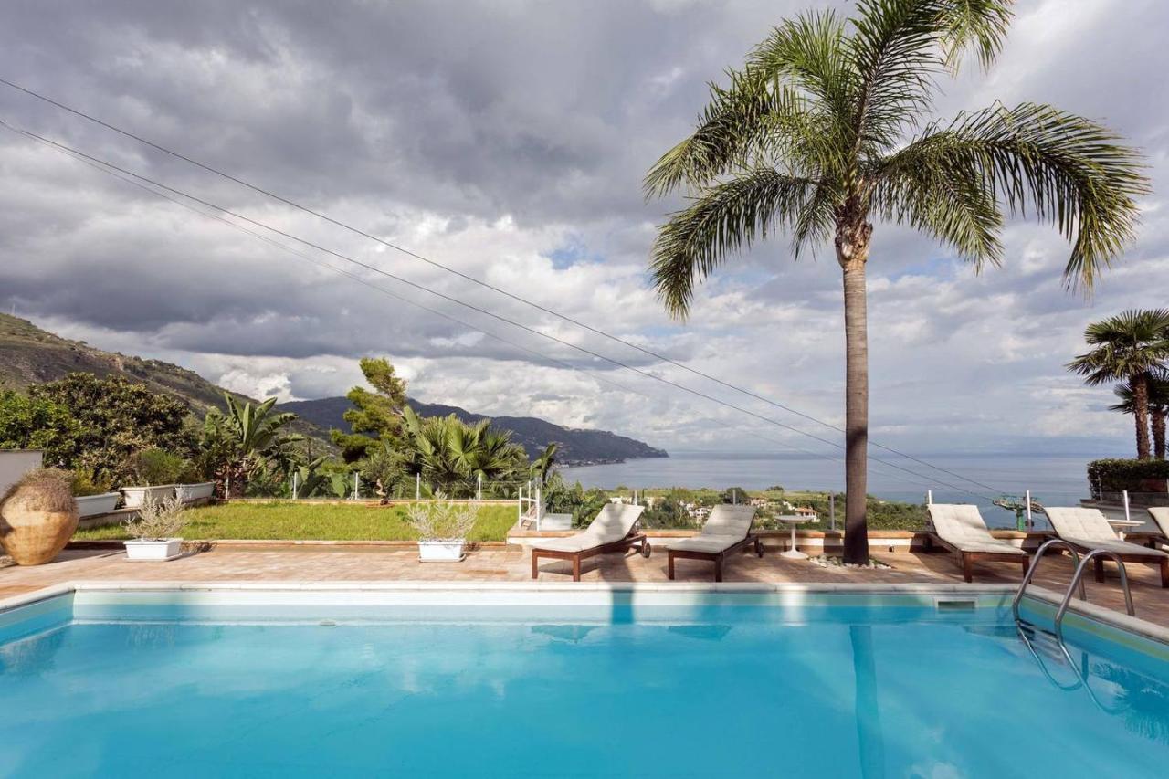 Luxury Taorum Villa With Spectacular Sea Views In Taormine Extérieur photo
