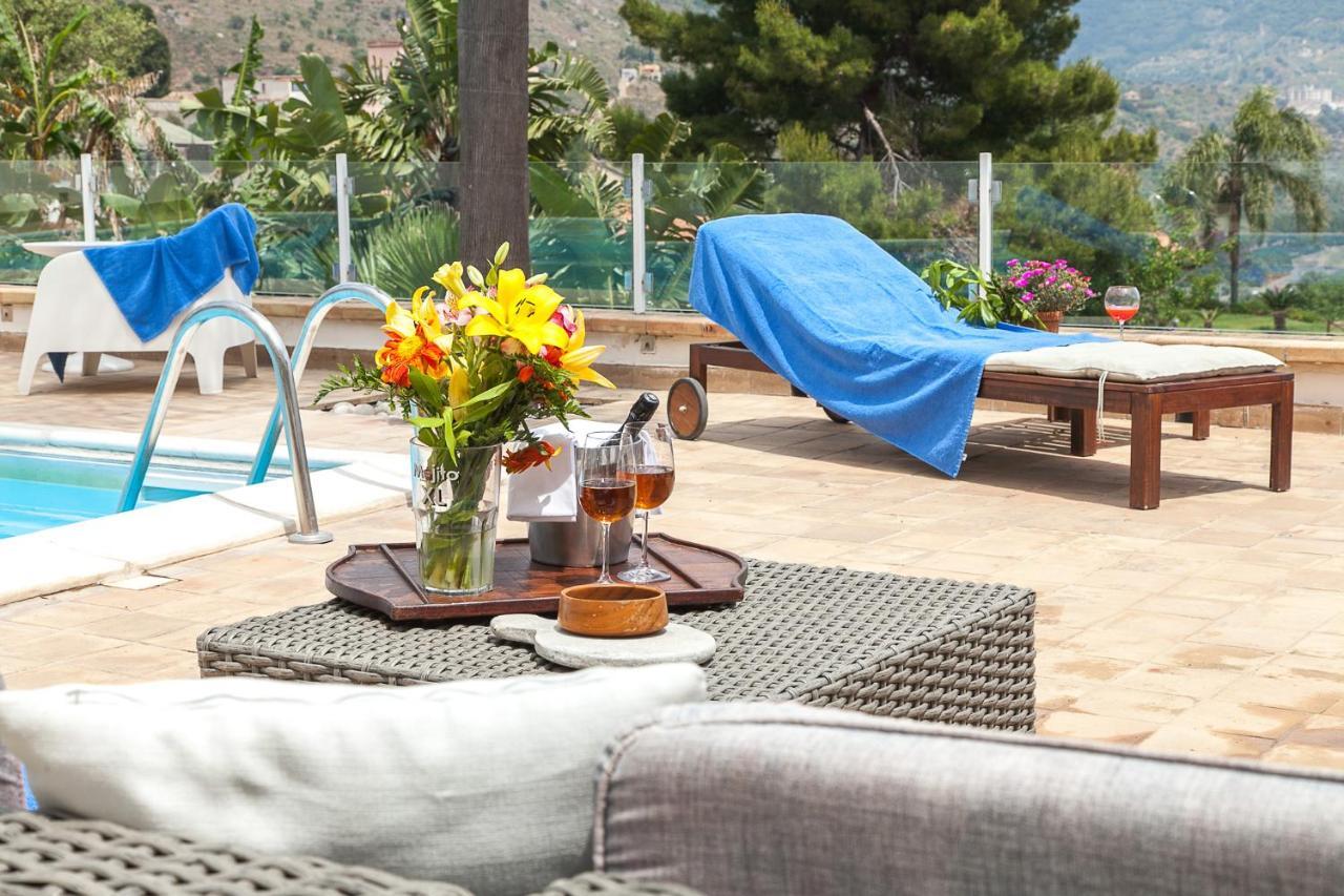 Luxury Taorum Villa With Spectacular Sea Views In Taormine Extérieur photo