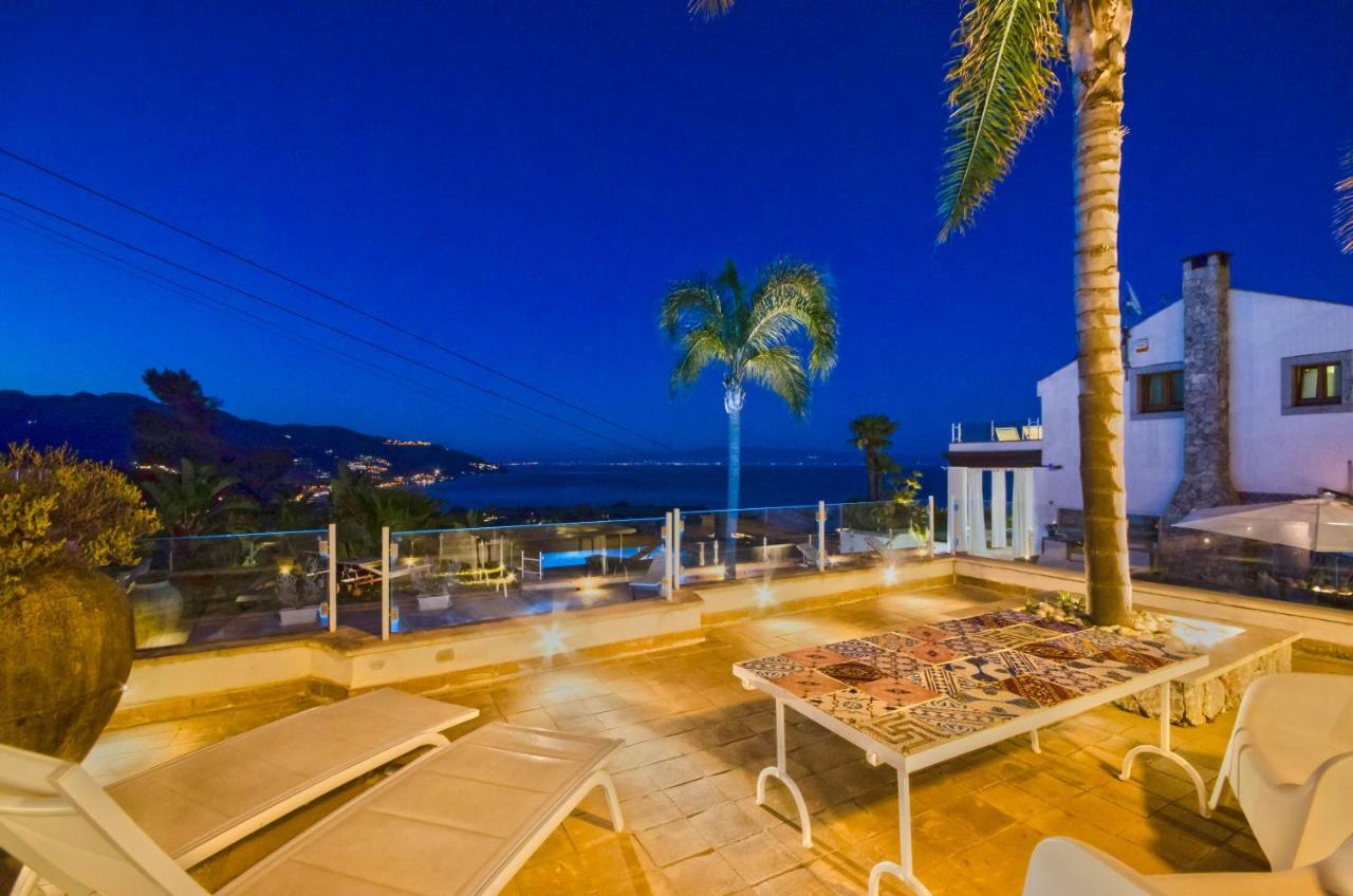 Luxury Taorum Villa With Spectacular Sea Views In Taormine Extérieur photo