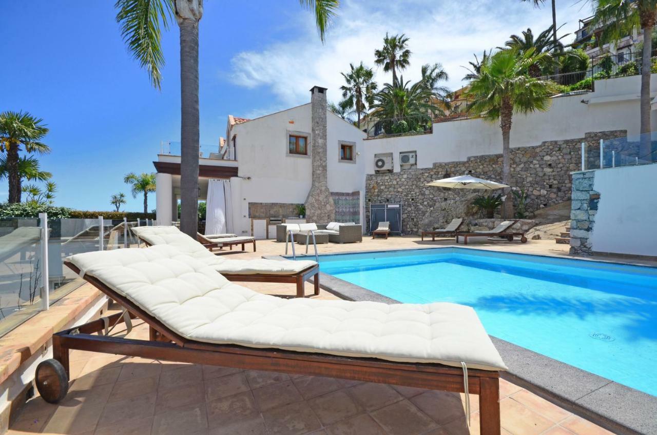 Luxury Taorum Villa With Spectacular Sea Views In Taormine Extérieur photo