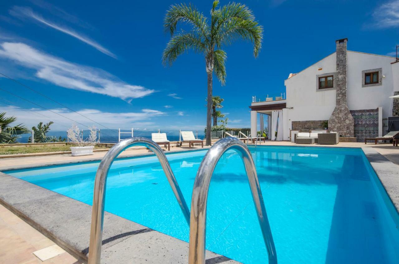 Luxury Taorum Villa With Spectacular Sea Views In Taormine Extérieur photo